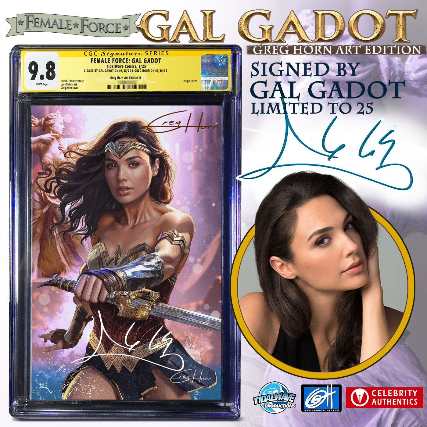 ガル・ガドット直筆サイン入り2Lサイズ写真…Gal Gadot… Amazon.co.jp: ガル・ガドット 直筆サイン入り 2Lサイズ写真 Gal