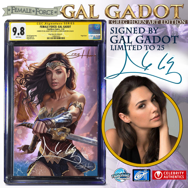 CGC Options INCLUDING Gal Gadot Signature for Female Force: Gal Gadot