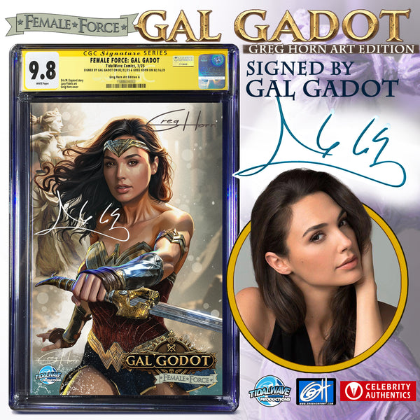 CGC Options INCLUDING Gal Gadot Signature for Female Force: Gal Gadot