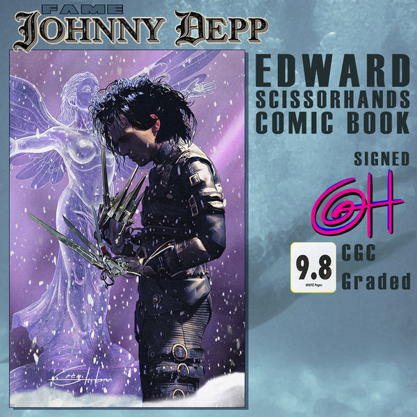 FAME: Johnny Depp "Sad Edward Scissorhands" Cover Options