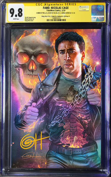 FAME: Nicolas Cage CGC Signature Series Guaranteed 9.8 Options