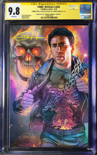 FAME: Nicolas Cage CGC Signature Series Guaranteed 9.8 Options