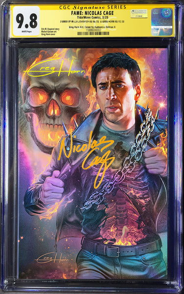 FAME: Nicolas Cage CGC Signature Series Guaranteed 9.8 Options