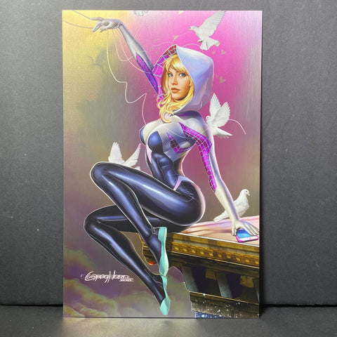 SALE! Metal Print - Spider-Gwen 6.625 x 10.25 inches