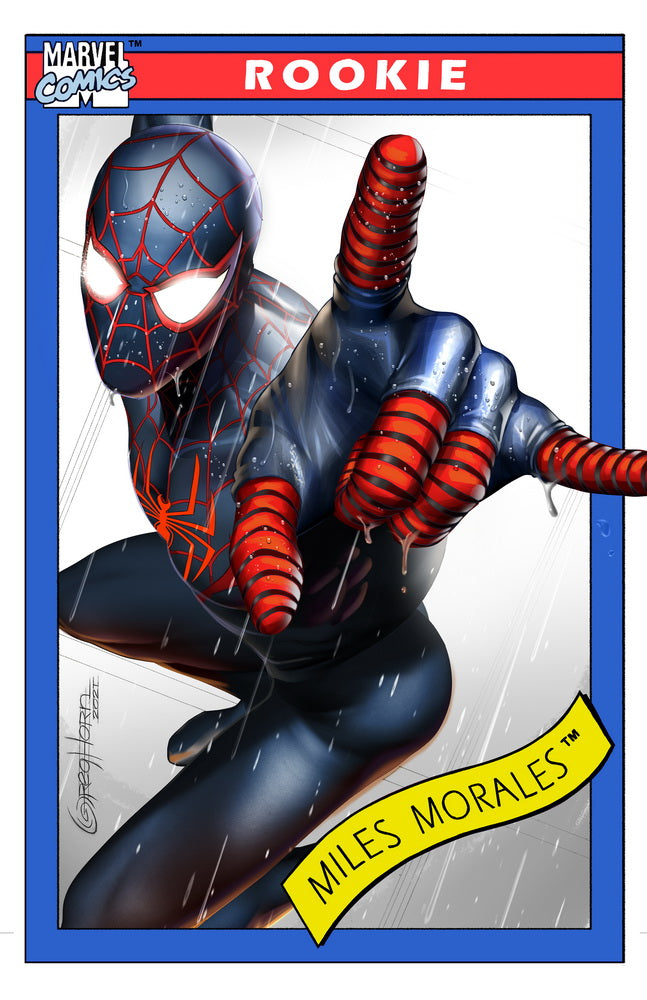 Miles Morales, Rookie - Custom 24x36 inches Poster (Copy) – Greg Horn Art