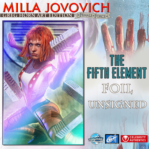 Female Force: Milla Jovovich "The Fifth Element" Cover Raw/Ungraded Options