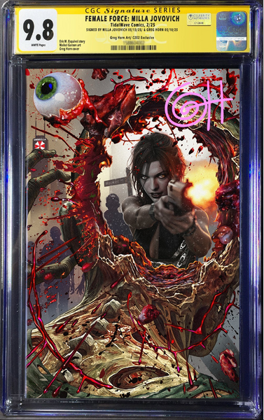 Female Force: Milla Jovovich C2E2 Edition CGC Signature Series 9.8