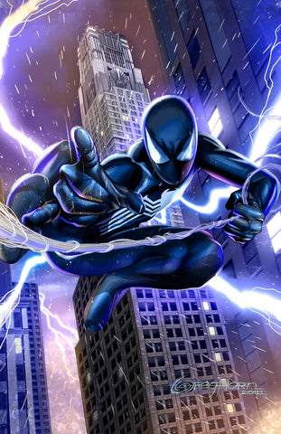 SALE!! Print 11x17 - Spider-Man Black Suit 11x17 High Quality Digital Print