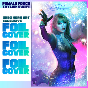 Female Force Taylor Swift Foil Virgin Cover