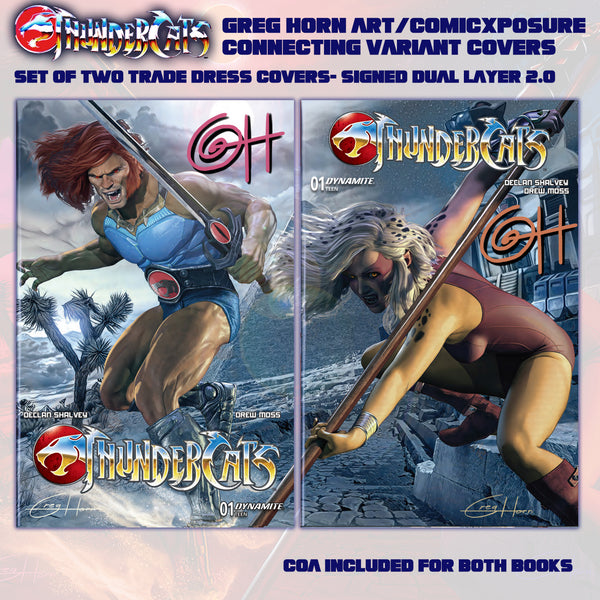ThunderCats #1 TRADE DRESS Sets & Incentive Covers