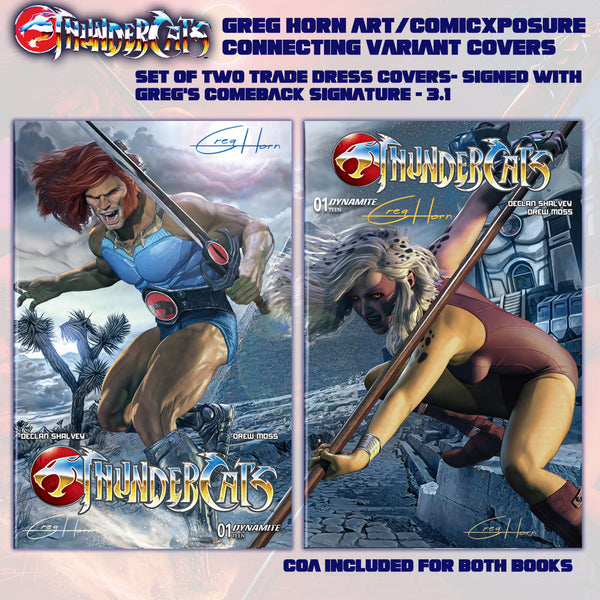 ThunderCats #1 TRADE DRESS Sets & Incentive Covers