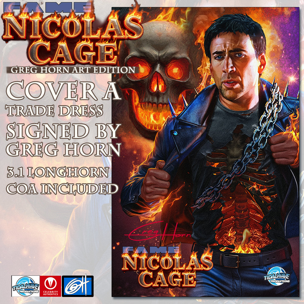FAME: Nicolas Cage Raw Options – Greg Horn Art
