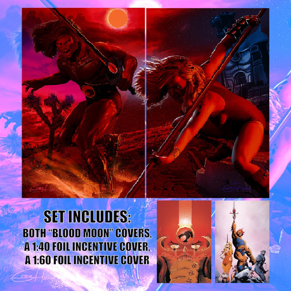ThunderCats #1 "Blood Moon" CONVENTION EXCLUSIVE COVER Sets & Incentive Covers