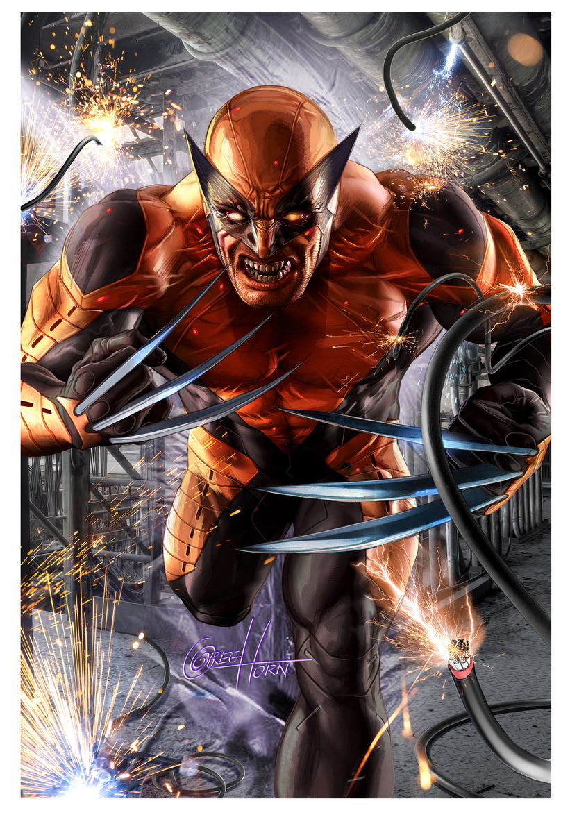 Wolverine #1 - Wizard Sacramento - Limited Lithograph