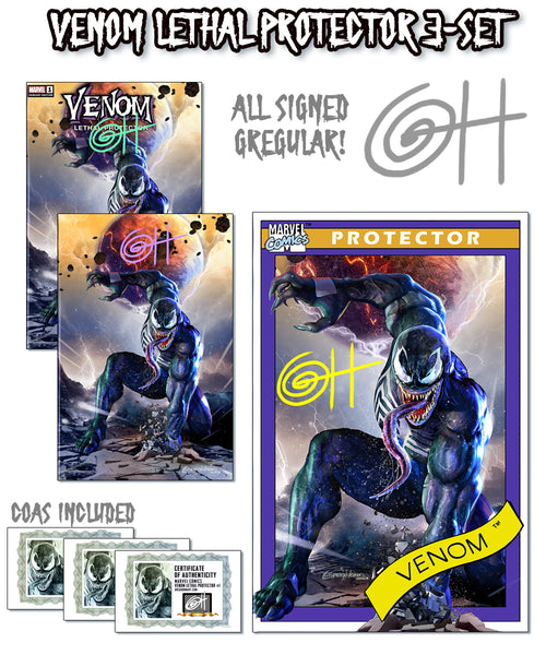 Venom Lethal Protector (Vol. 2)  # 1 - A Greg Horn Art MegaCon Exclusive - Raw Options