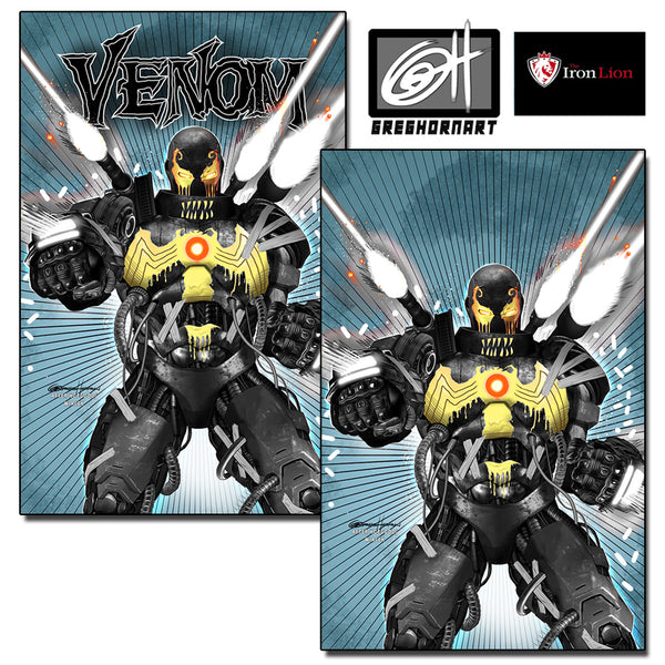 Venom # 25 A Greg Horn Art/Iron Lion Exclusive Variant
