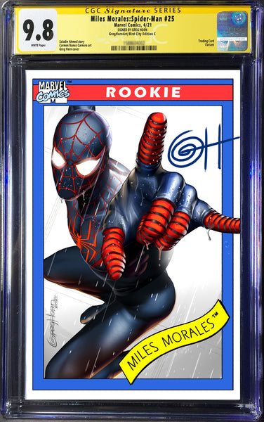 Miles Morales: Spider-Man # 25 - A Greg Horn Art/Bird City Comics/616 Comics CGC Signature Series Options