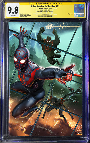 Miles Morales: Spider-Man # 25 - A Greg Horn Art/Bird City Comics/616 Comics CGC Signature Series Options