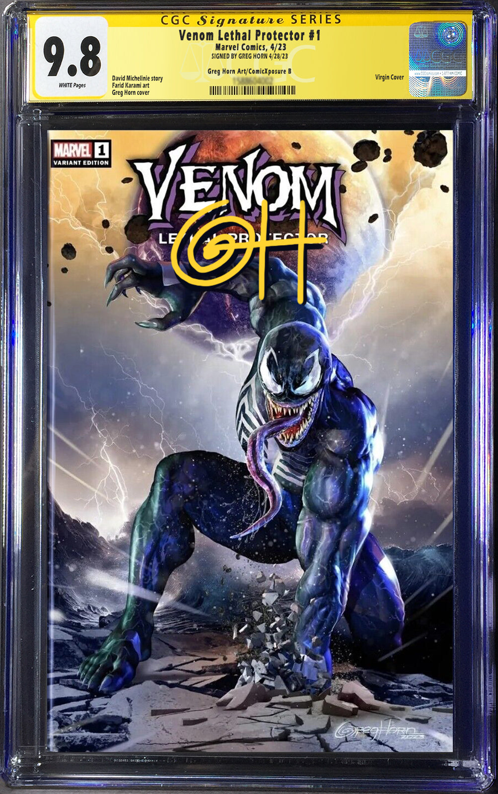Venom Lethal Protector (Vol. 2) # 1 - A Greg Horn Art MegaCon Exclusiv