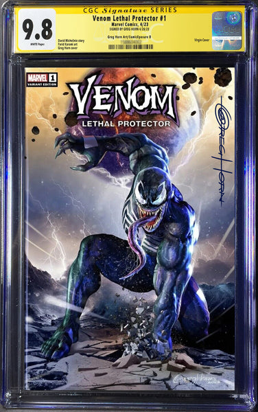 Venom Lethal Protector (Vol. 2)  # 1 - A Greg Horn Art MegaCon Exclusive - Signature Series Options