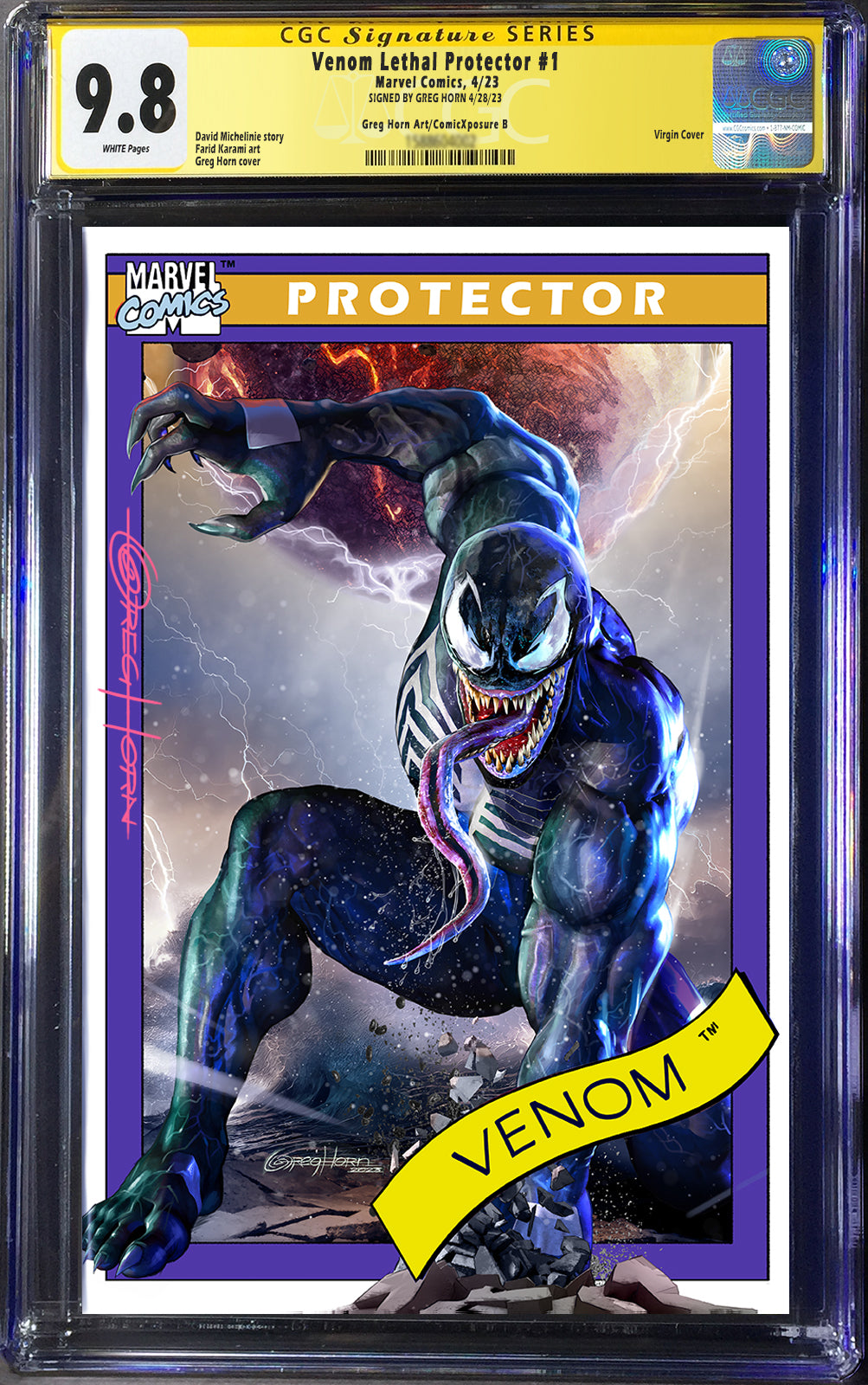 Venom Lethal Protector (Vol. 2) # 1 - A Greg Horn Art MegaCon Exclusiv