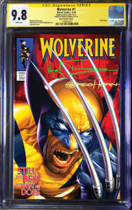 Wolverine # 1 - A Celebrity Authentics/Greg Horn Art  - Hugh Jackman Signing Event - CGC Signature Series Graded Options