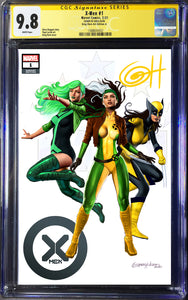 X-Men # 1 - A Greg Horn Art/Bird City Comics/616 Comics Exclusive Variant - CGC Signature Series Options
