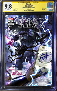 Thor # 6 - A Wanted Comix/Greg Horn Art Variant Exclusive - CGC Signature Series Options