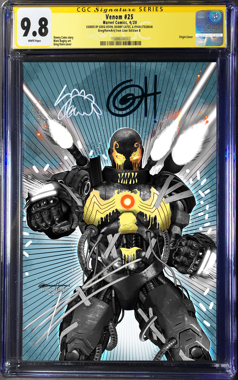 CGC Signing EXCLUSIVES - Venom # 25 CGC Signature Series Variants