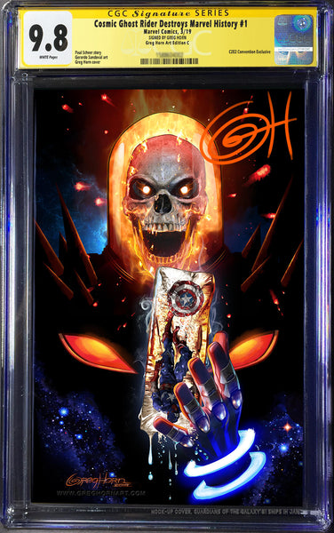 Cosmic Ghost Rider Destroys Marvel History # 1 A Greg Horn Art Store/Convention Exclusive CGC 9.8 Options