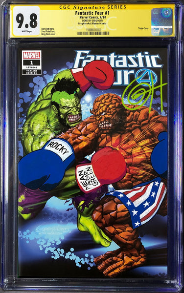 A Fantastic Score! Fantastic Four # 1 Remarked by Greg Horn