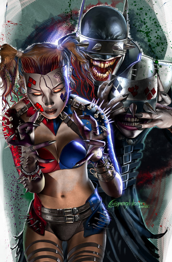 DARK NIGHT METAL - Batman Who Laughs-- Lithograph and print options now available