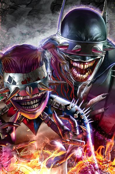 The Batman Who Laughs and Dark Night Metal 11 x 17 Prints from Greg Horn