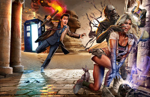 Doctor Who - I want my Mummy - high quality 11 x 17 digital print