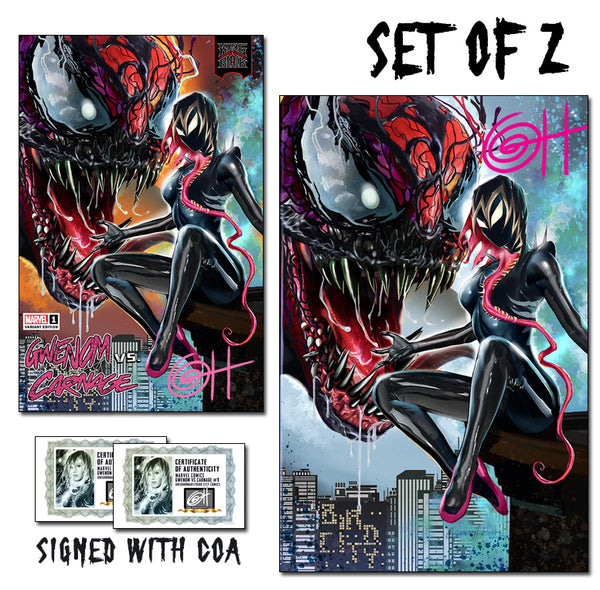 King in Black: Gwenom vs Carnage # 1 - A  Greg Horn Art/Bird City Comics Exclusive Variant (Raw Options)