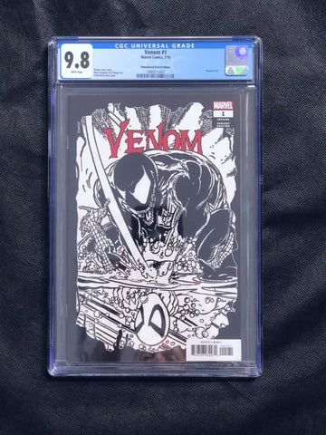 Venom #1 McFarlane 1:1000 Remastered B&W Variant 9.8