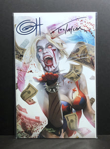 DCeased # 1 ComicXposure Greg Horn Art Variant Signed by Tom Taylor and Greg Horn!