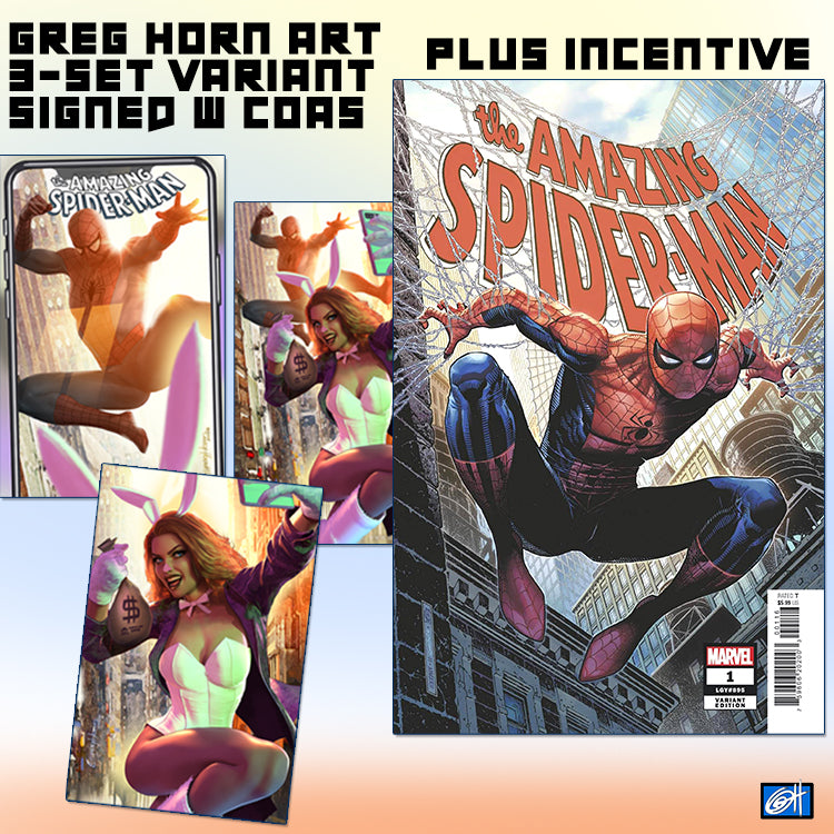 Amazing Spider-Man # 1 - A Bird City Comic/Greg Horn Art