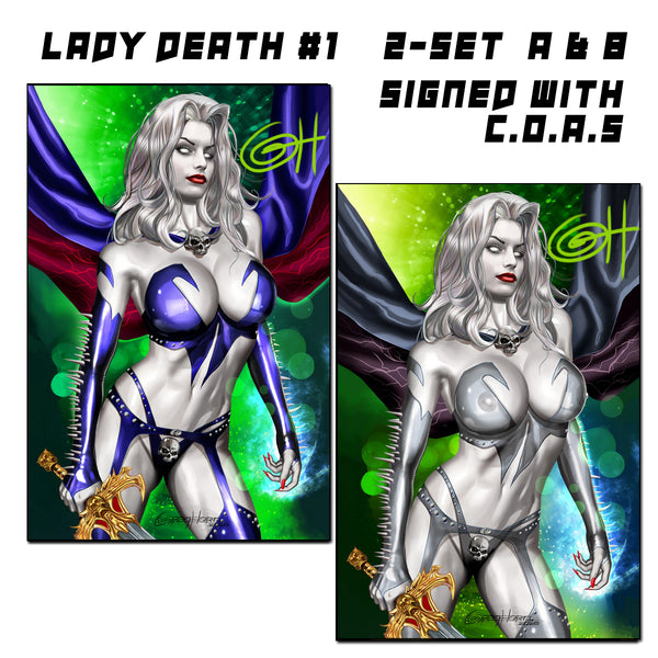 Lady Death Heartbreaker # 1 (2020) Raw books and slabs!