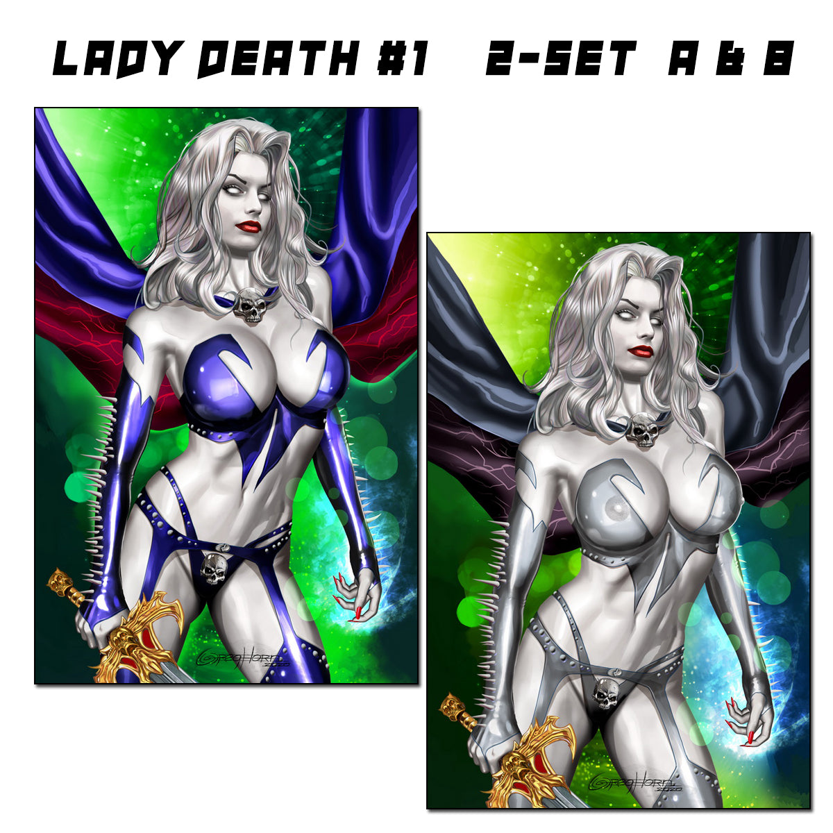 Lady Death Heartbreaker # 1 (2020) Raw books and slabs!