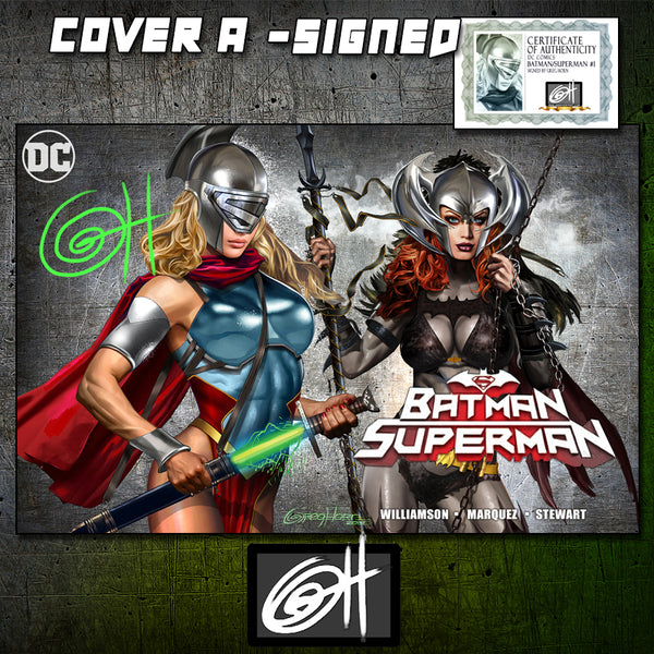 Batman/Superman # 1 - ComicXposure/Eastside Comics/Greg Horn Art Variant Comic Options