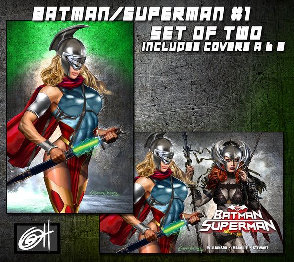 Batman/Superman # 1 - ComicXposure/Eastside Comics/Greg Horn Art Variant Comic Options