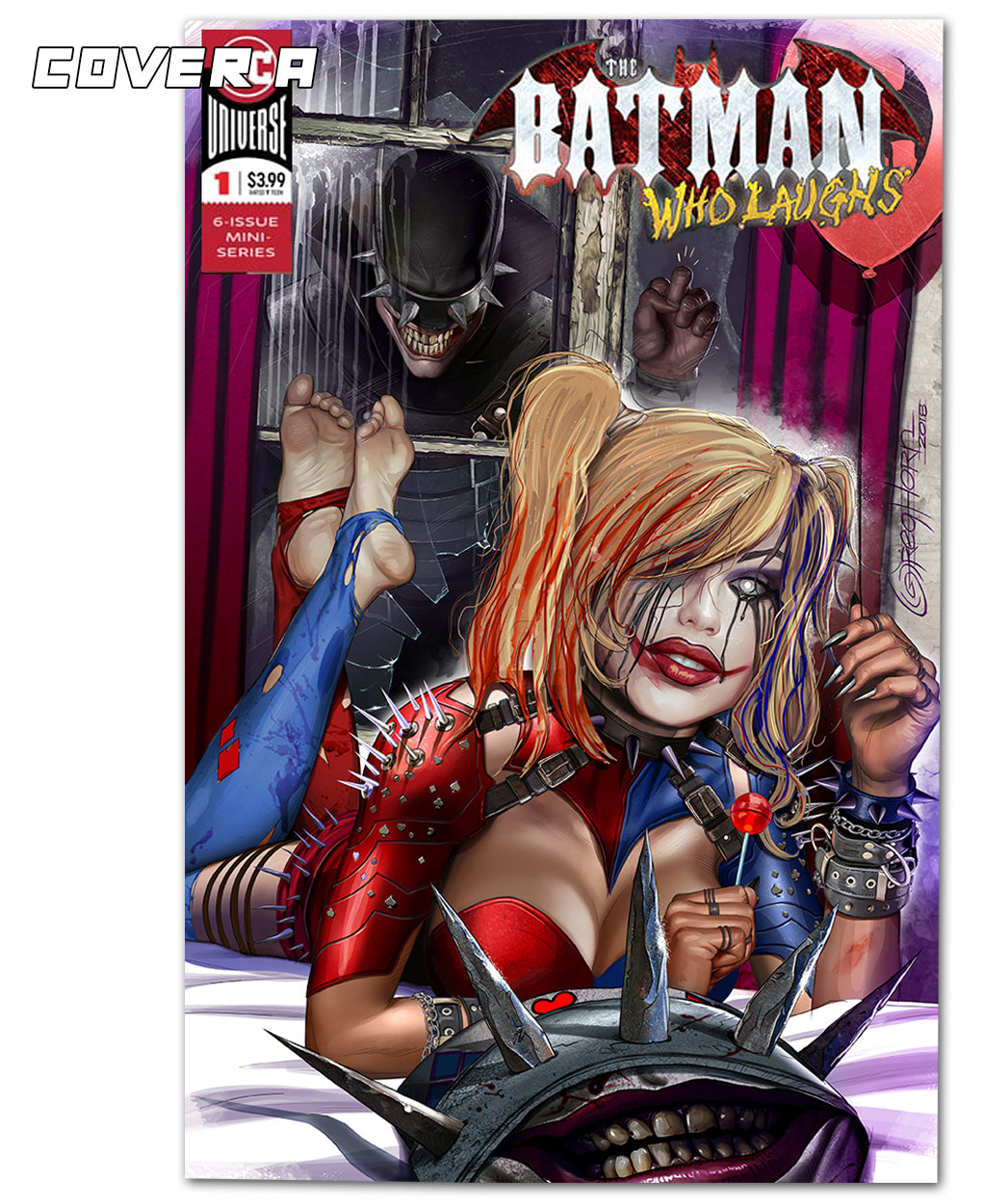 The Batman Who Laughs # 1 ComicXposure Greg Horn Art Exclusive Variant