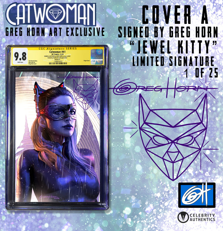 その他 CHRONIC GRAPHICA:01 Catwoman # 41 - A Celebrity Authentics/Greg Horn Art Exclusive Variant