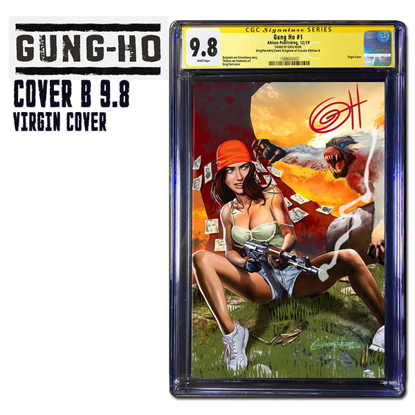 Gung-Ho # 1 Comic Kingdom of Canada/Greg Horn Art Variant CGC 9.8
