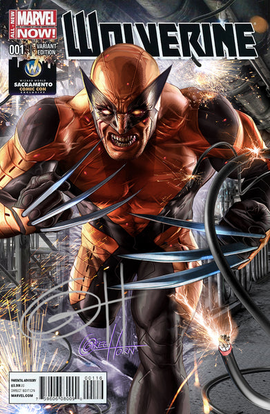 Wolverine #1 Greg Horn Variant WIZARD WORLD COMIC CON SACRAMENTO Color and Sketch available!