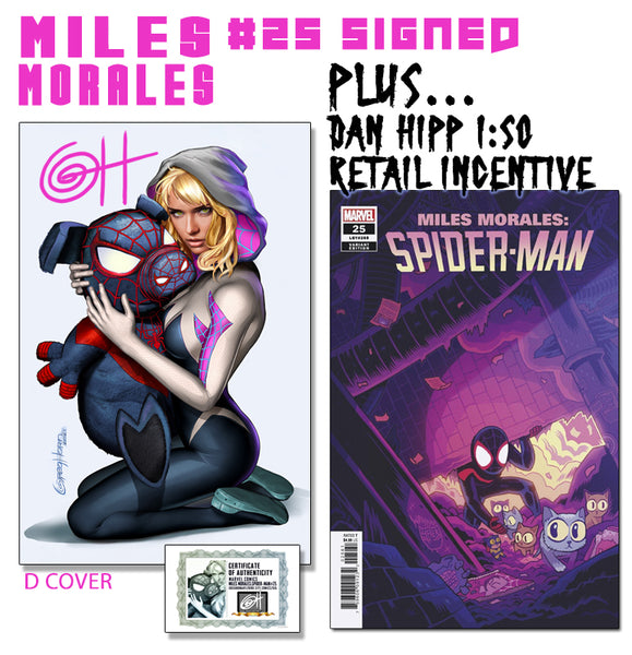 Miles Morales: Spider-Man # 25 - Hidden Variant! - A Greg Horn Art/Bird City Comics/616 Comics Exclusive Variant Raw Options