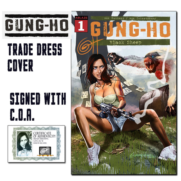 Gung-Ho # 1 Comic Kingdom of Canada/Greg Horn Art Variant