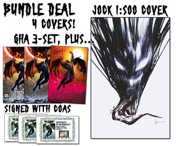 Venom # 200 A Greg Horn Art Exclusive Variant Raw Options