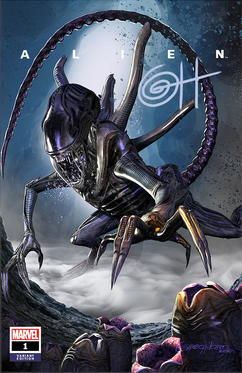 Alien # 1 - A Bird City Comics/Greg Horn Art Variant - Raw Options